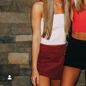 Red corduroy skort!!!